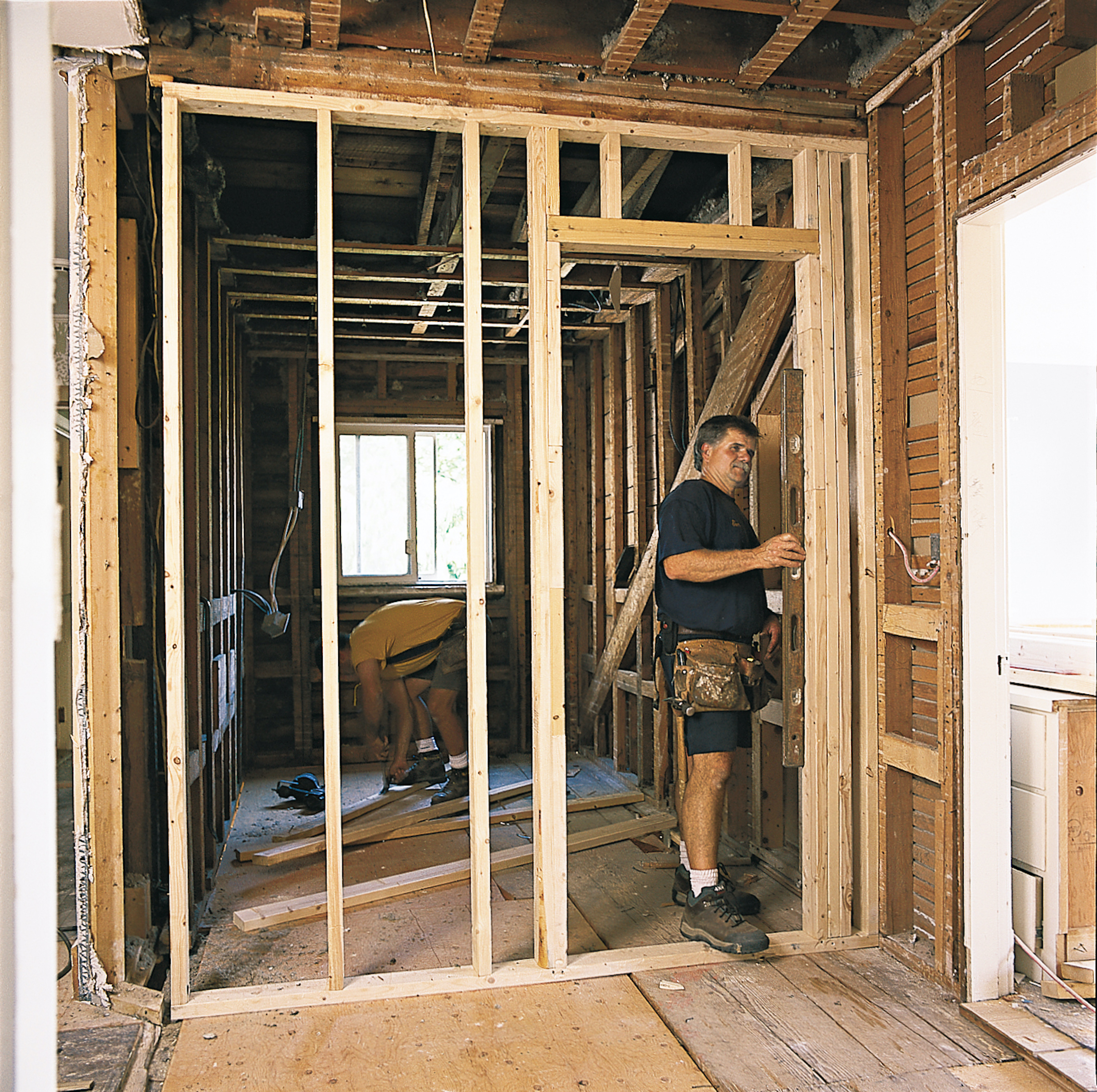 How to Frame for a New Door Opening 